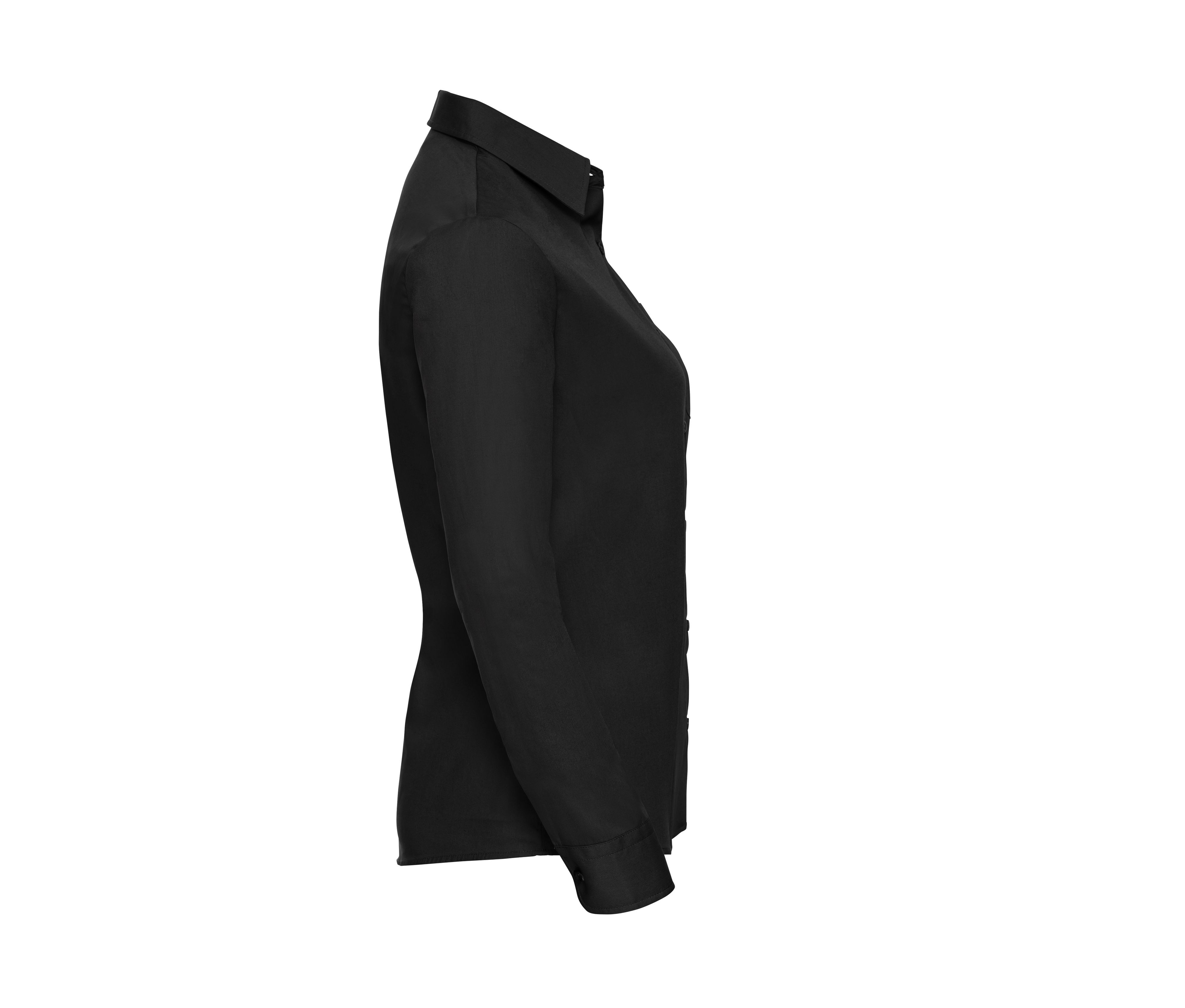 LADIES' LONG SLEEVE CLASSIC PURE COTTON POPLIN SHIRT