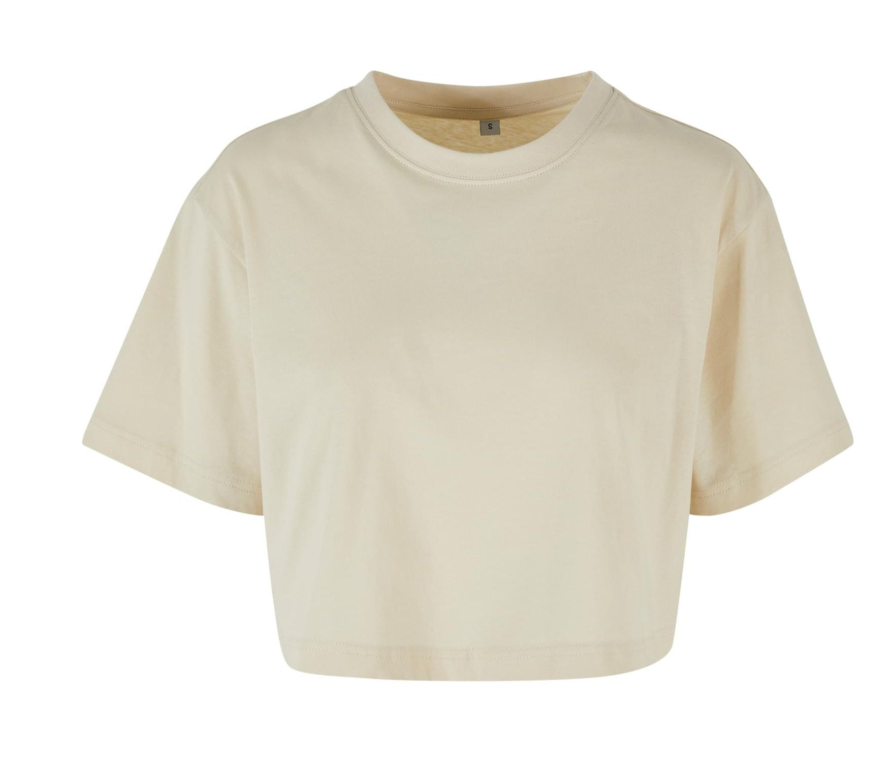LADIES SHORT OVERSIZED TEE