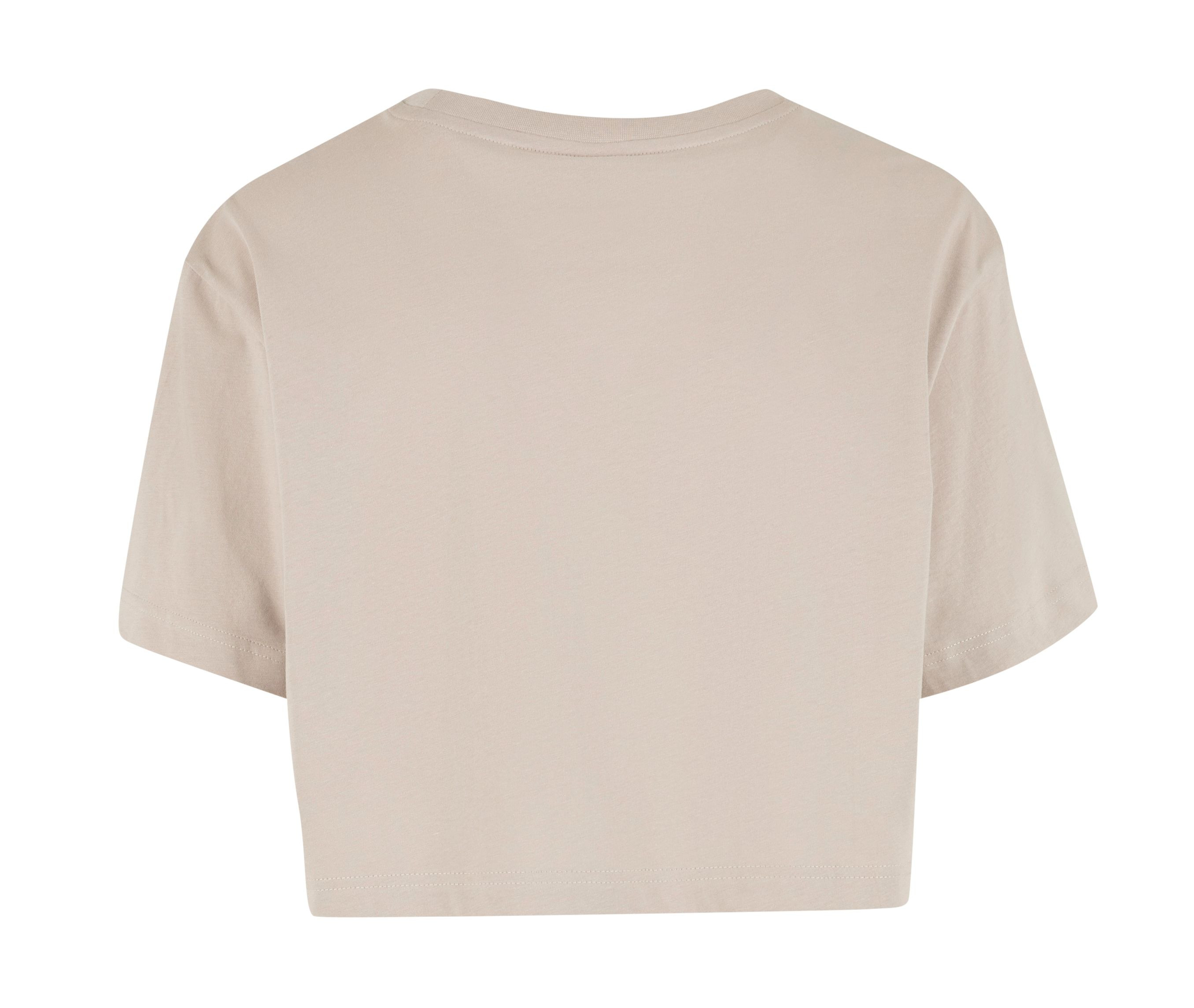 LADIES SHORT OVERSIZED TEE