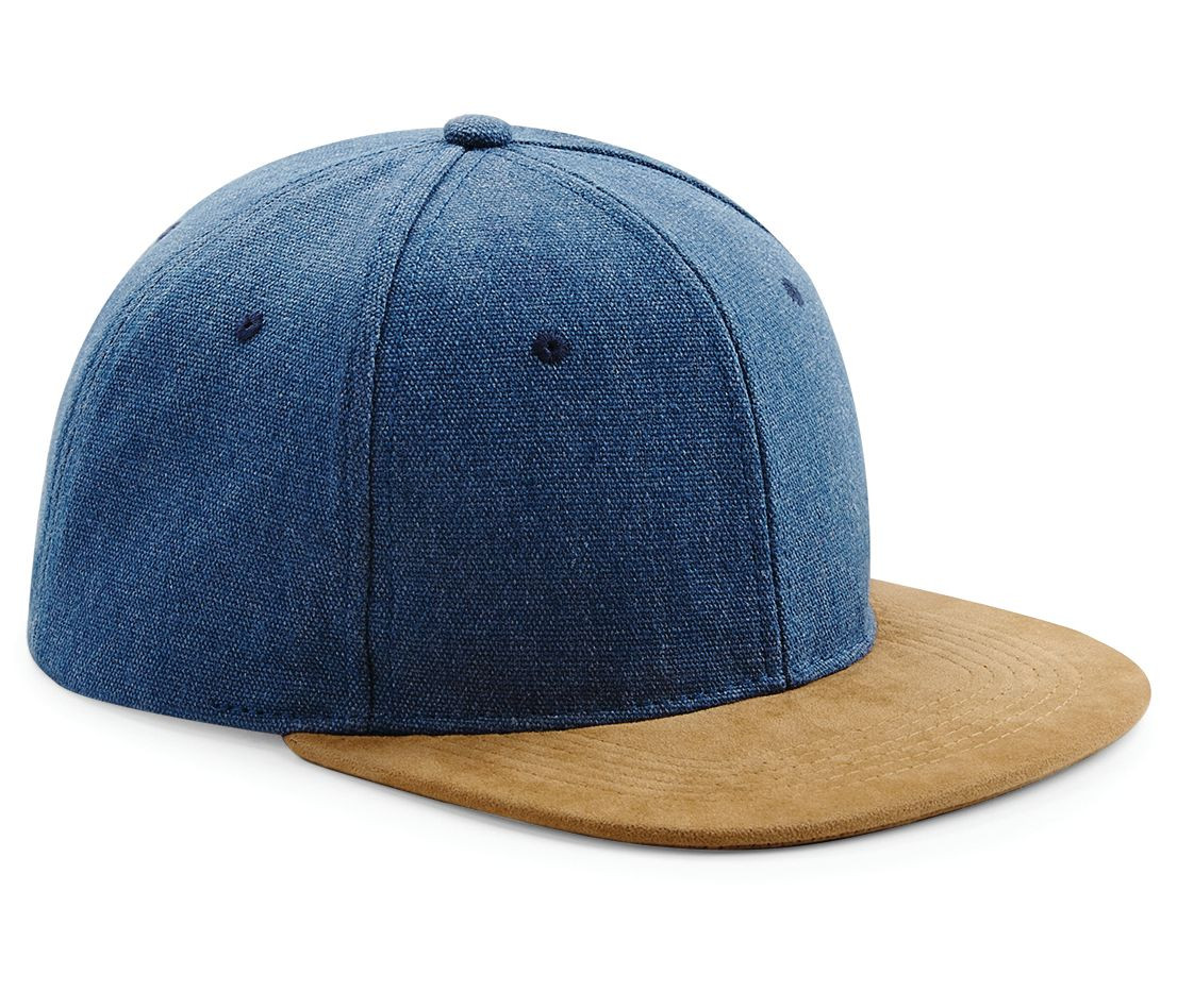 SUEDE PEAK SNAPBACK